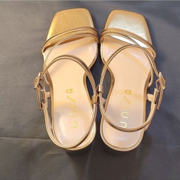 BRAND NEW UNISA BLOCK HEEL SQUARE OPEN TOE SANDAL G1 - Picture 6 of 15